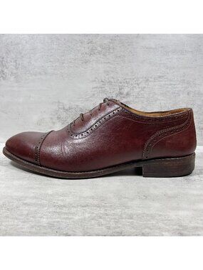Beckett Simonon Durant Brogue Cap Toe Oxford Dress Shoes - Men's Size 12